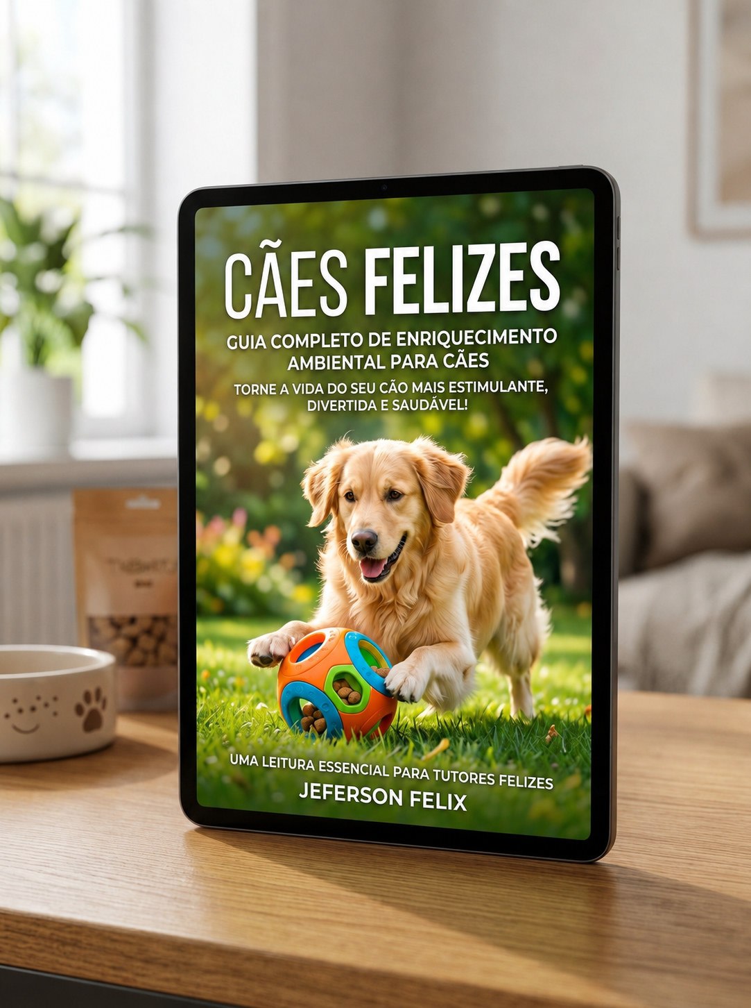 E-book Cães Felizes Enriquecimento Ambiental